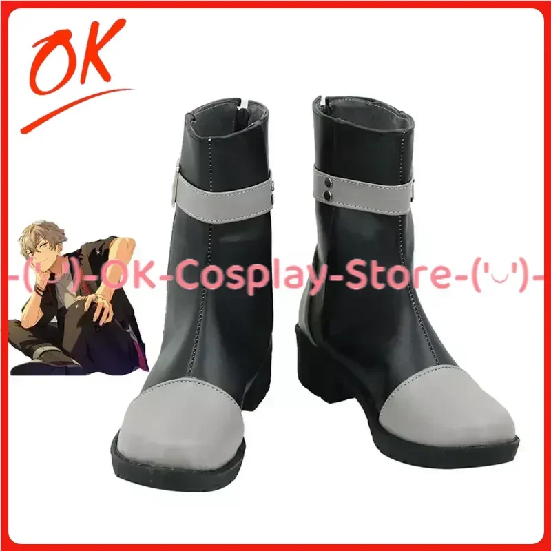 

[На заказ] ансамбль звезд Огами Кога обувь для косплея аниме игра костюм для ролевых игр реквизит Хэллоуин карнавальная вечеринка сапоги из искусственной кожи