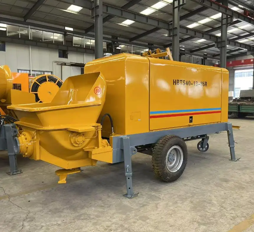 YG Customized China 40 Cubic Meter Per Hour Static Concrete Pump Ready Mix Cement Conveying Pump for Sale in Philippines