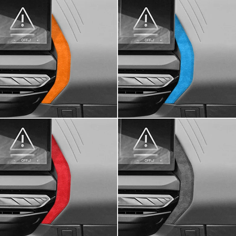 

Made of Alcantara For BMW X3 G45 G48（2025-）Dashboard Panel Instrument Trim Frame Sticker Car Interior Performance Accessories