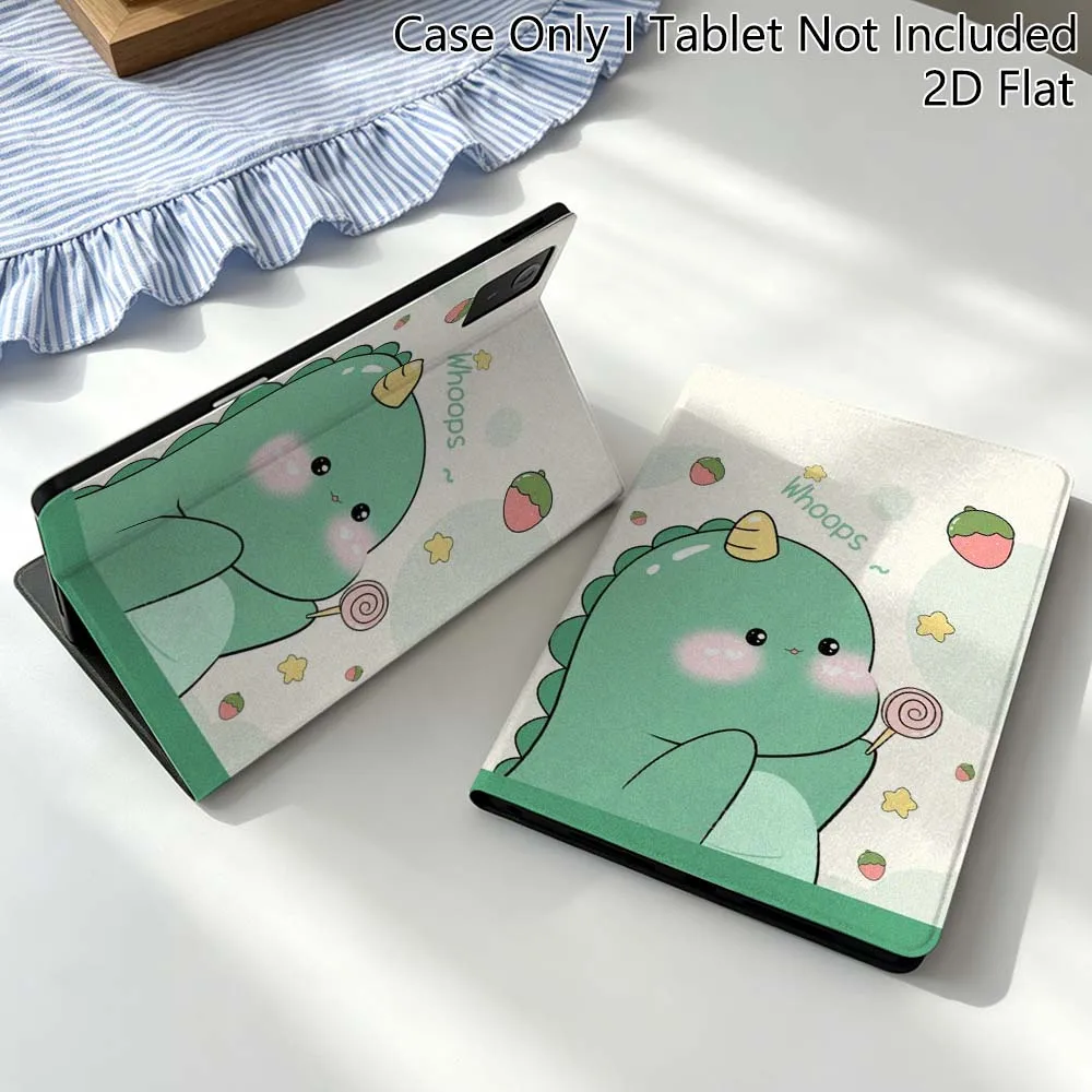 

Cute Dinosaur Avocado Art For Xiaoxin Lenovo Tab Pad K11 K10 M10 P11 3rd Plus Pro Legion Y700 Y900 Gen4 2 Tablet Case Gift