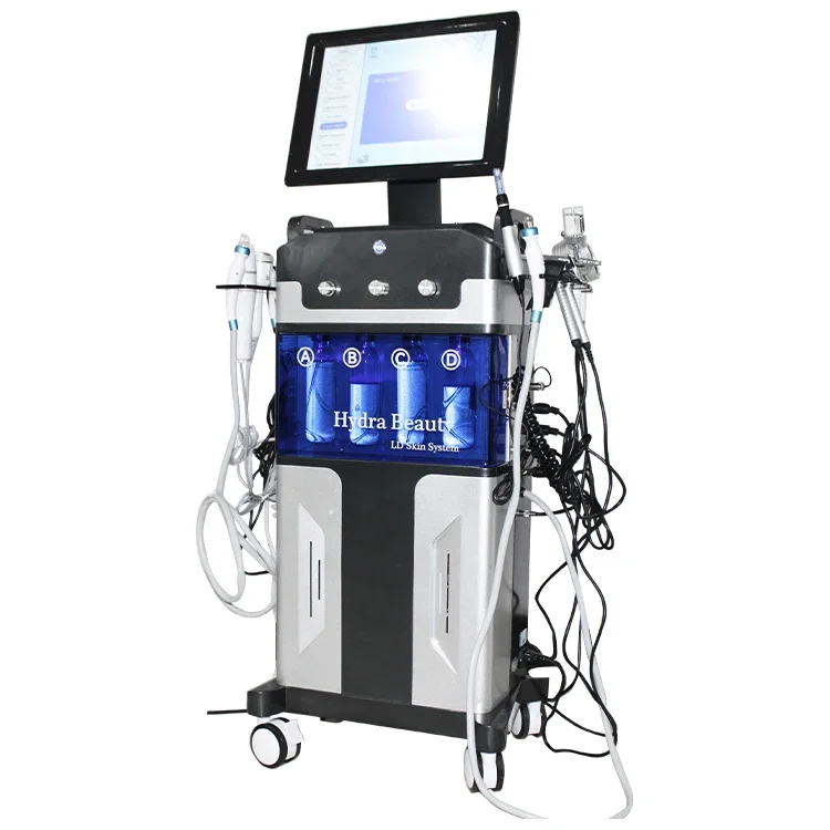 Hydra Dermabrasion Facials Machine / Hydra Water Jet Peel System Hydrodermabrasion  Machine Factory Price