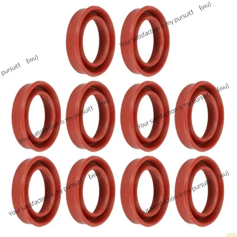 A0NC 10PCS Easy Installation Lip Seal Automatic Coffee Machine Gasket for Coffee Machine Water Tanks Enhances Efficiency