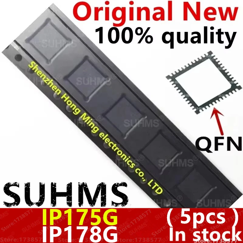 (5piece) 100% New IP175G IP178G QFN-48