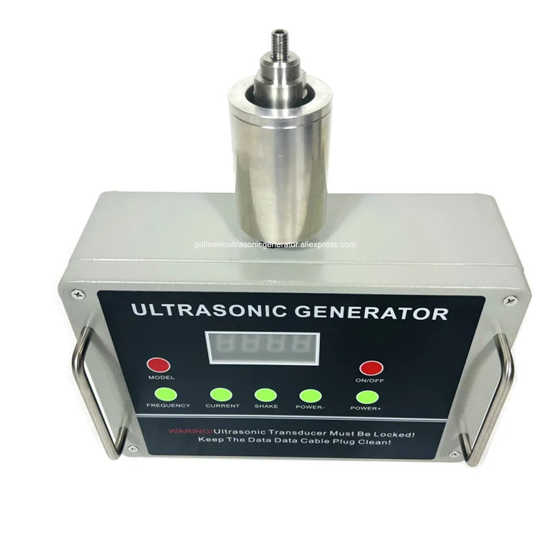 Transductor ultrasónico del generador de malla vibratoria de 28KHz para la pantalla vibratoria del separador de la harina de yuca