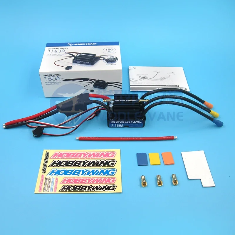 Hobbywing SEAKING ESC 30A 60A 120A 180A 160A Bidirectional Water-cooled Brushless ESC Programming Card Color Box Version