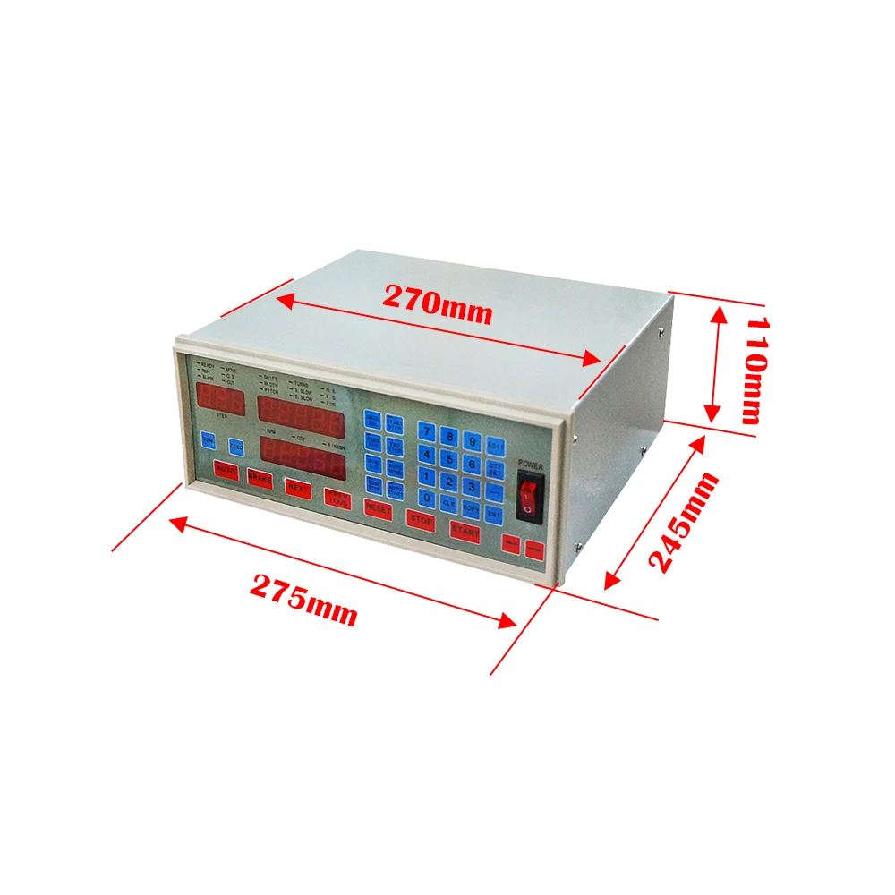 Original Winding Machine Parts LY 810/830/860 Winder Control Box Automatic Coil Winding Equipment Common Use with Brake Function