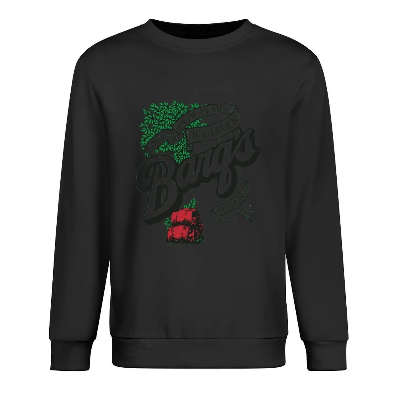 Barq's Root Beer Logo T-Shirt Pullover autumn clothes men's winter sweater korean clothes men clothing autumn sweatshirt