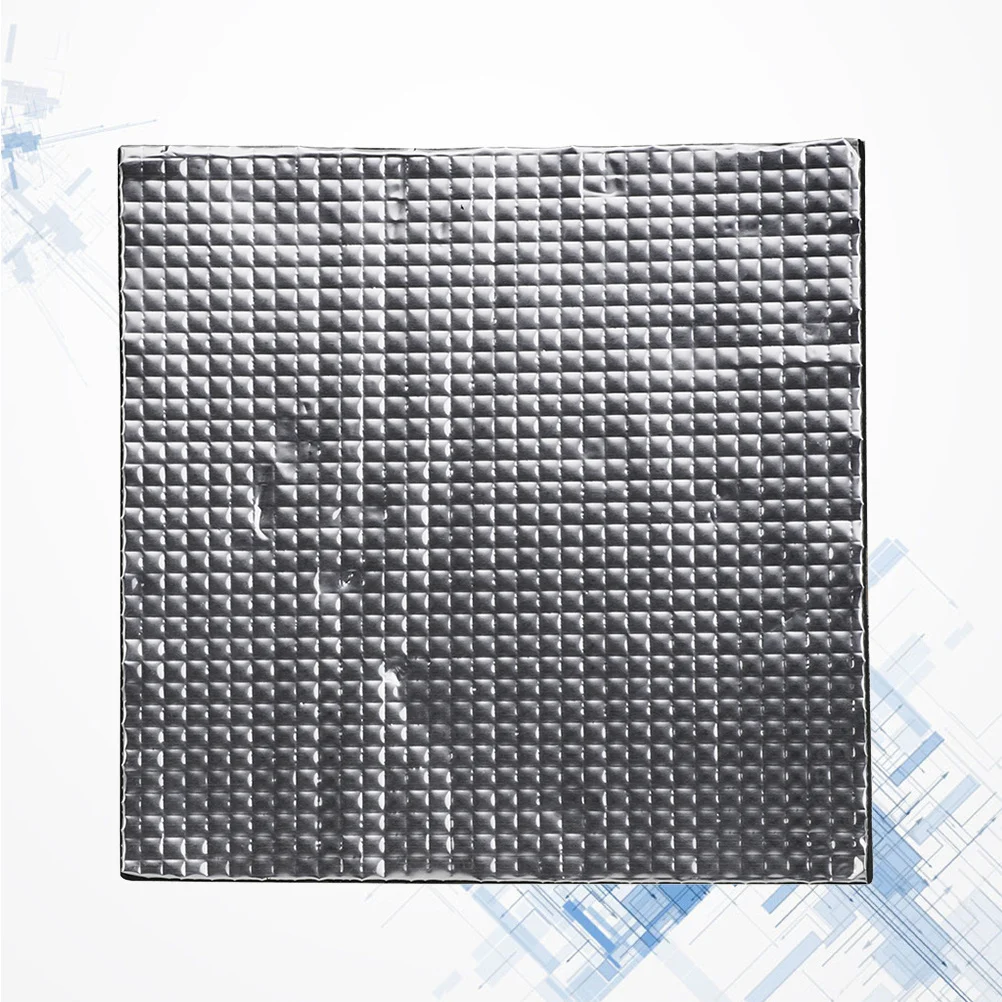 

1pcs Heated Bed Insulation Cotton 3D Printer Thermal Pad Self-Adhesive Waterproof Mat For Aluminum Pcb Silicone Hot Bed Black