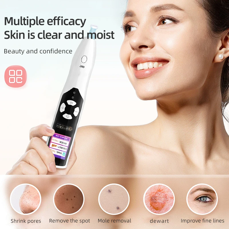 2024 New 2 in 1 Ozone PAA Fibroblast Plasma Pen For Eyelid And Face Lifting Wrinkle Spot Mole Freckle Removal Skin Care