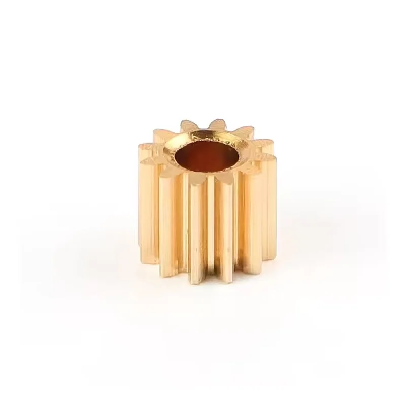 0.5Mod 8/13/14/15/16/17/18/19 /20/21Teeth Copper Flat Gear Rack Spur Gear CNC Precision Small Module Pinion for DIY Robot Motor