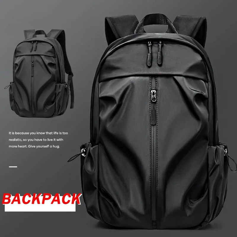 Mens Backpack Waterproof Notebook Backpacks Travel Vacuum Compression Laptop Backpacks High Quality Storage Business Bag New in