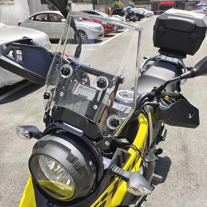 For SUZUKI V-STROM DL 250 Vstrom DL250 2023 Motorcycle Phone GPS Navigation Plate Bracket Windshield Lifting Bracket Support