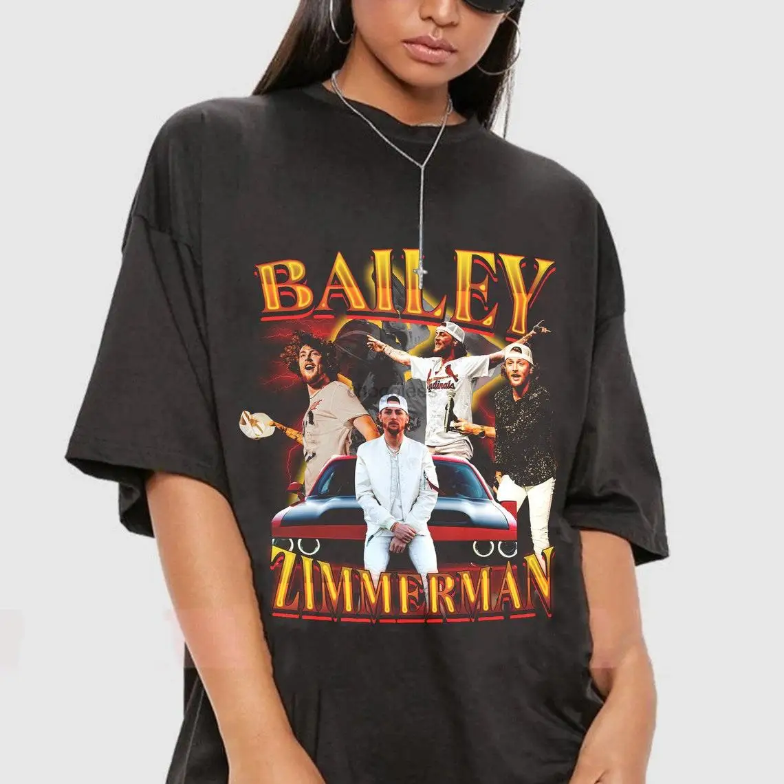 Vintage Bailey Zimmerman Shirt Bailey Zimmerman Bootleg Shirt Bailey Zimmerman Y2k Clothing Bailey Zimmerman Graphic Tee For Fan