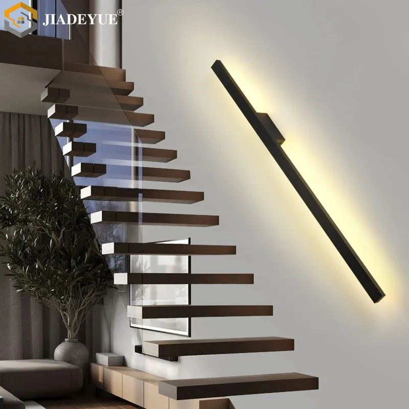 LED long wall lamp, modern and simple living room, dining room, corridor, wall decoration lamp, bedroom bedside lamp