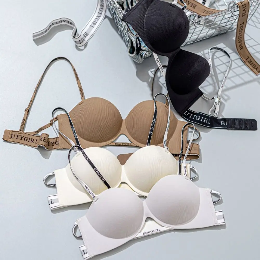 حمالة صدر عميقة على شكل حرف V مقاومة للصدمات، ملابس داخلية مضادة للترهل للنساء، حمالة صدر رياضية لاسلكية قابلة للتعديل #2