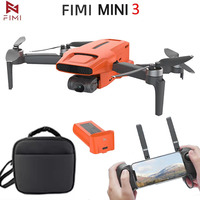 FIMI MINI 3 Drone 4K 60fps AI Super Night Video 9km Range 3-Axis Gimbal 249g Ultralight Design GPS Smart Tracking RC Quadcopter