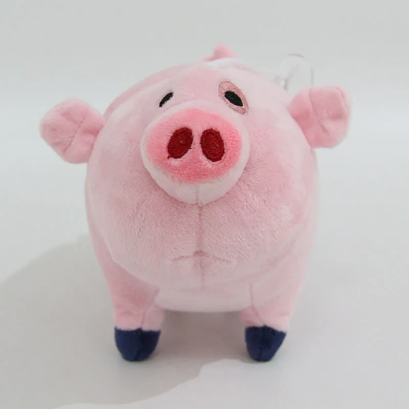 Disney Anime Surrounding Swinging Pig Cartoon Animals Cute And Playful Little Pig Plush Doll Toys Children'S Girls New Year Chri