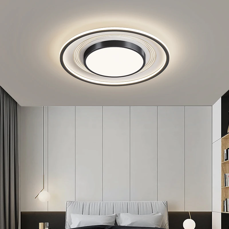 Modern Minimalist LED Ceiling Light for Home Atmospheric Rectangular Bedroom Living Room Dining Room Light Fixtures AC 85-220V