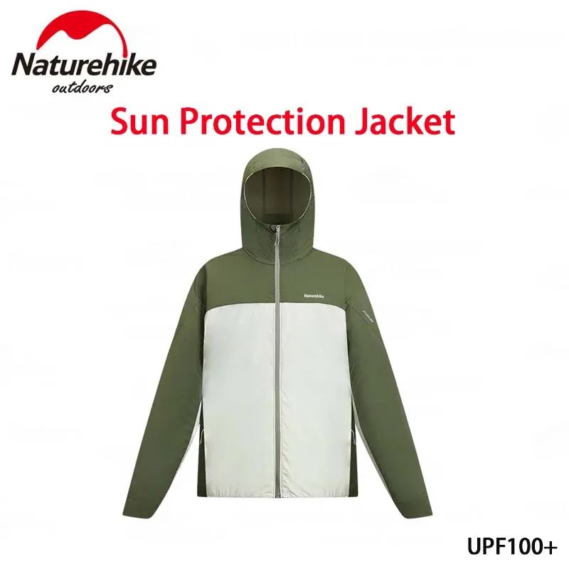 Naturehike UPF100+ Men’s & Women’s Sun Protection Jacket 135g For Summer Outdoor Hiking Quick Dry Sportswear Windbreaker Jacket