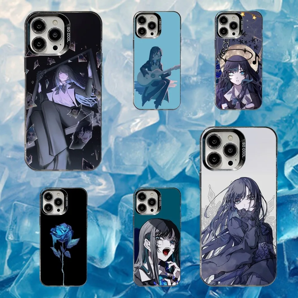

Ado Cartoon K-Kyogen Rule Phone Case For iPhone 16,15,14,13,12,11,Mini,Pro,SE,MAX White Matte Shockproof Cover