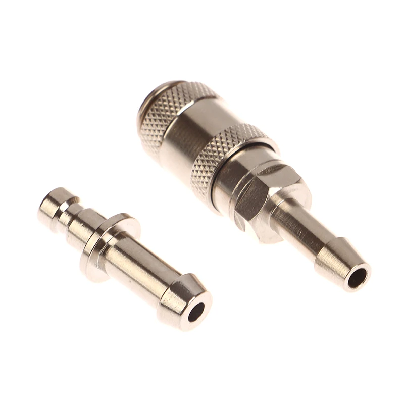 Hot！Cuff Connector NIBP Air Hose Aadpt Blood Pressure Cuff Connector Male Female Quick Disconnect Bayonet Airway Metal Joints