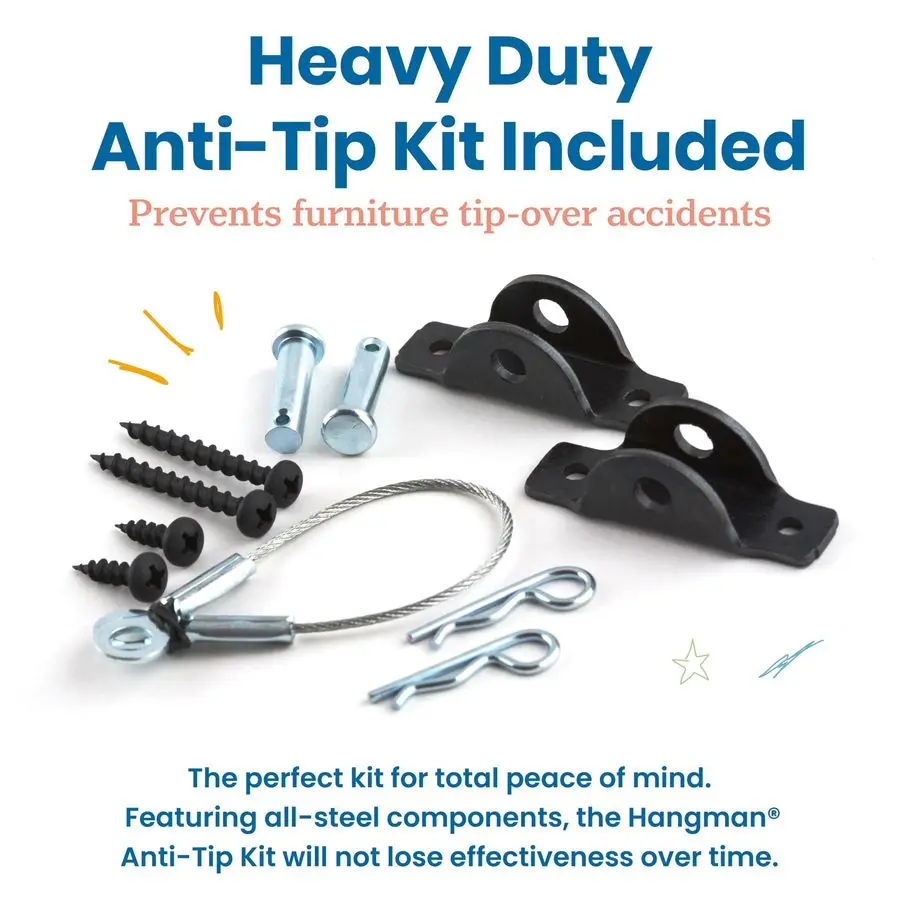 Streamline 2Shelf Storage Cabinet, 24in High, DoubleSided Display, Natural