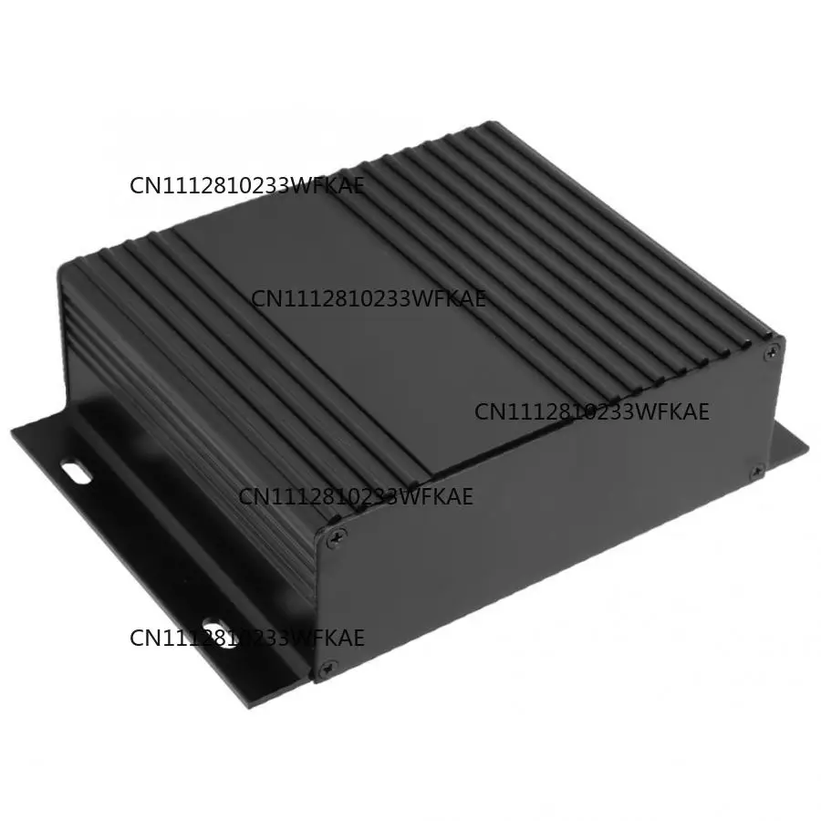 Waterproof Black Metal Junction Box Aluminum Case  Electronic Housing PCB Project Instrument Amplifier Enclosure 41x1470mm