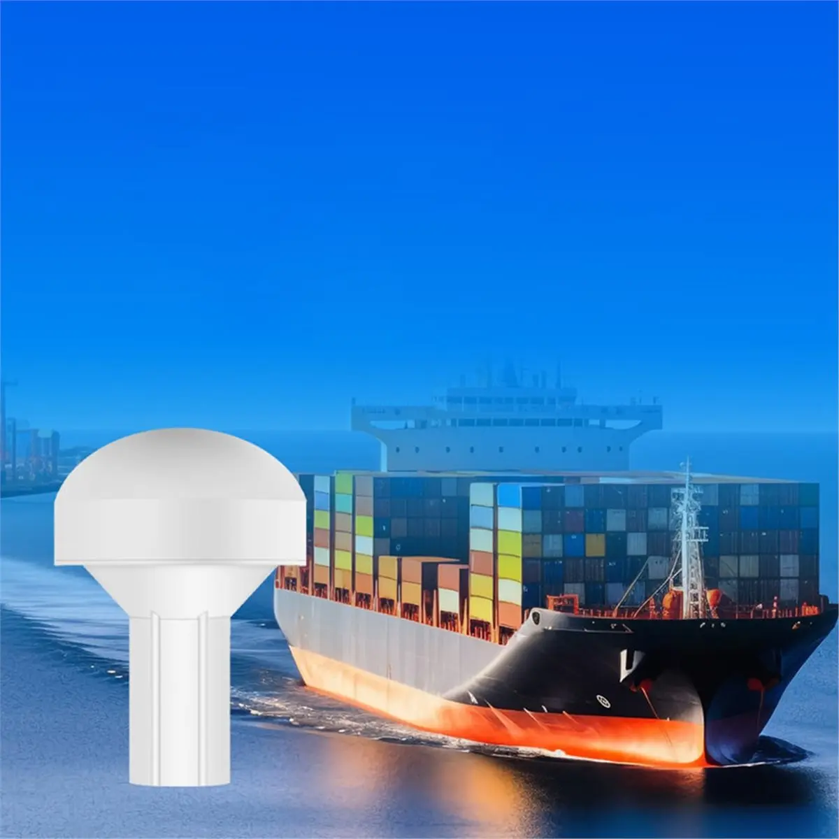 Home Tool BNC Connector,3 Meters GPS Signal Transponder for Indoor Coverage with Beidou and GPS Amplification