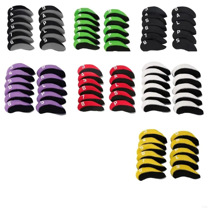

77HC Golfs Club Cover Golfs Iron Headcover Golfs Club Head Cover Golf Gifts для мужчин Женщины гольф -гольф -гольф -шейки
