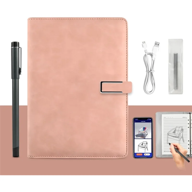 

【Price Drop !!】Syncify Digital Sketchbook Pro V2, Bluetooth 5.0 Smart Sync Pen & Digital Notebook, Writing & Note-Taking Tool