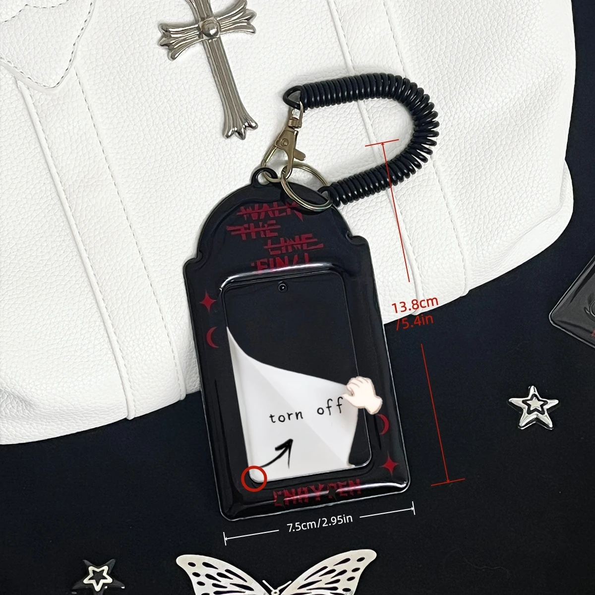 Simple Black Photo Card Holder, K-Pop Idol Album Photo Card Holder, Pu Material, Suitable for 3-3.5inch Mini Photo Cards, Idol Album Photo Cards, Anime Game Peripheral Card Storage and Display