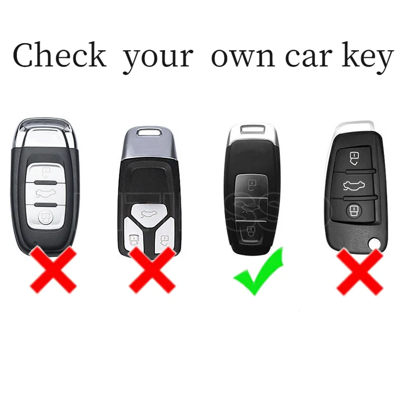 Soft TPU Car Remote Key Cover Case For Audi A3 A4 B9 A6 C8 A7 S7 4K A8 D5 S8 Q7 Q8 SQ8 E-tron 2018 2019 2020 2021 Accessories