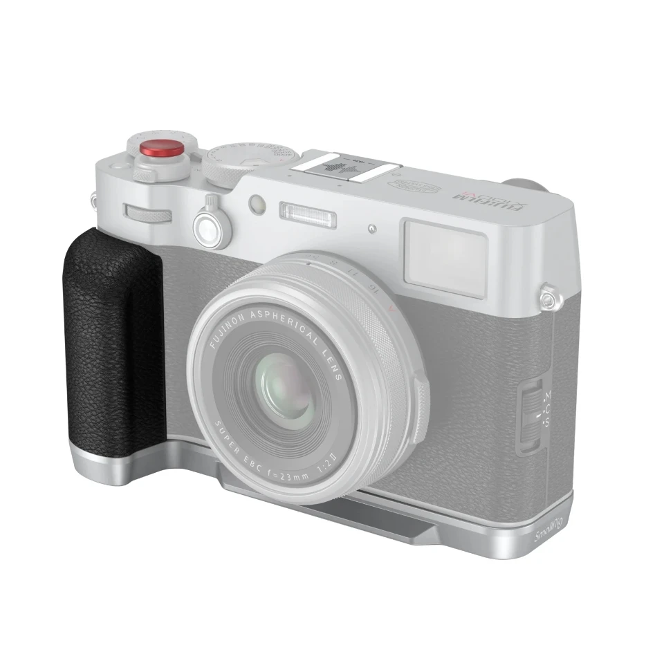 SmallRig Wooden/Silicone L-Shape Grip Camera Cage for FUJIFILM X100VI / X100V 4804/4805
