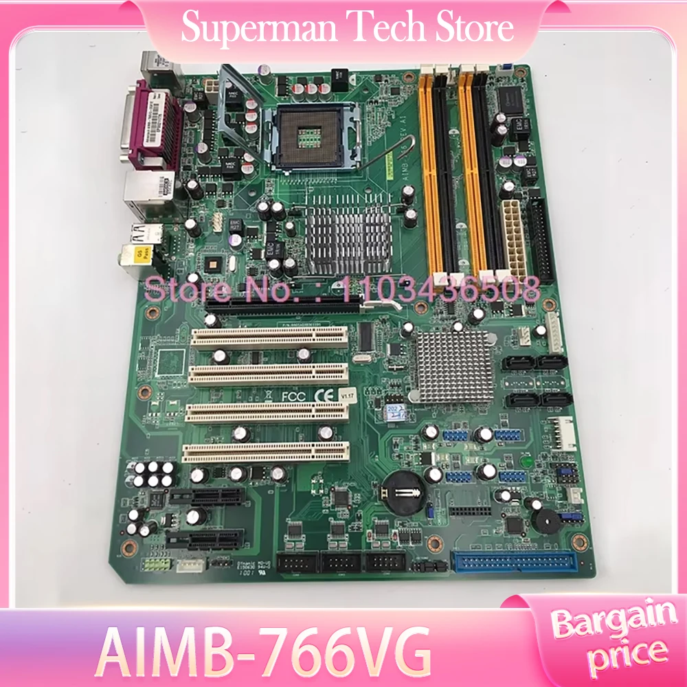 AIMB-766VG Industrial Computer Motherboard For ADVANTECH AIMB-766 Rev.A1 AIMB-766VG-00A1E