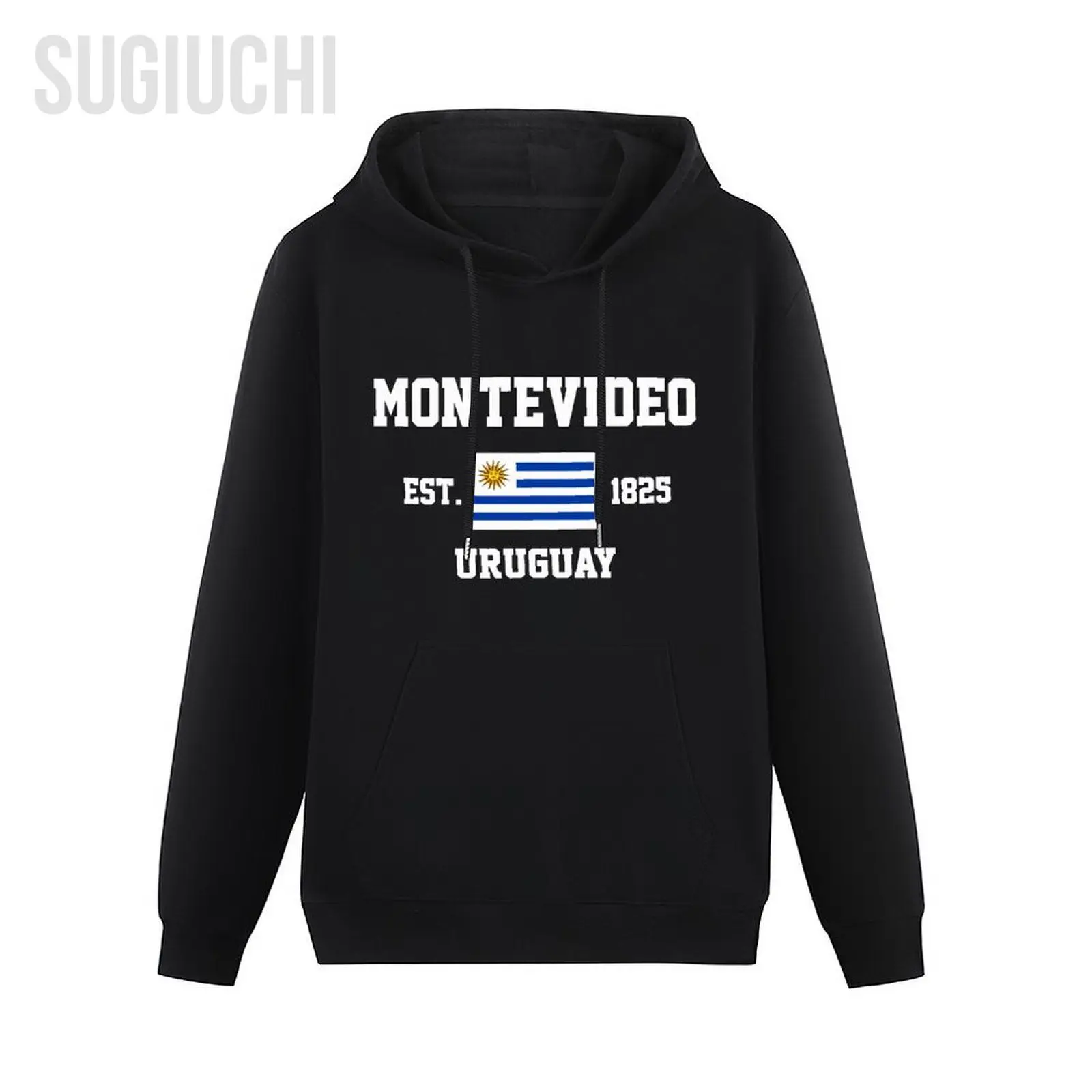 Men Women Hoodies Uruguay EST.1825 Montevideo Capital Hoodie Pullover Hooded Hip Hop Sweatshirt Cotton Unisex