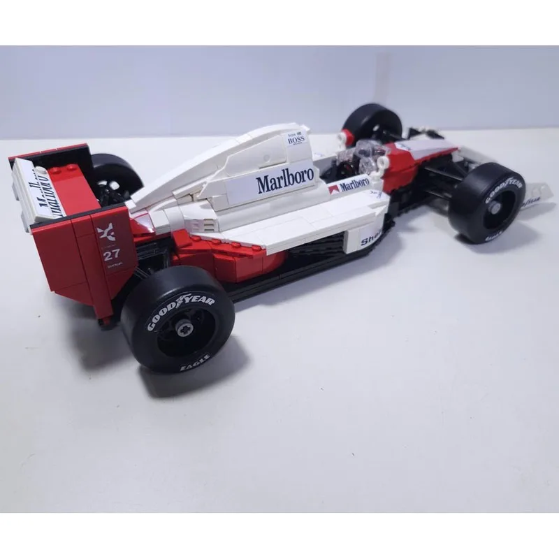 

MOC-195460White New Iconic Formula Car Sports Car BuildingBlocks Model701Parts MOC Creative BoysKids BirthdayBuilding Blocks Toy