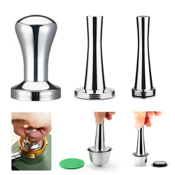 304 Edelstahl Kaffee Tamper Espresso Kaffee Pulver Hammer Drücken Für Dolce Gusto Kaffee Nespresso Kapsel & Siebträger