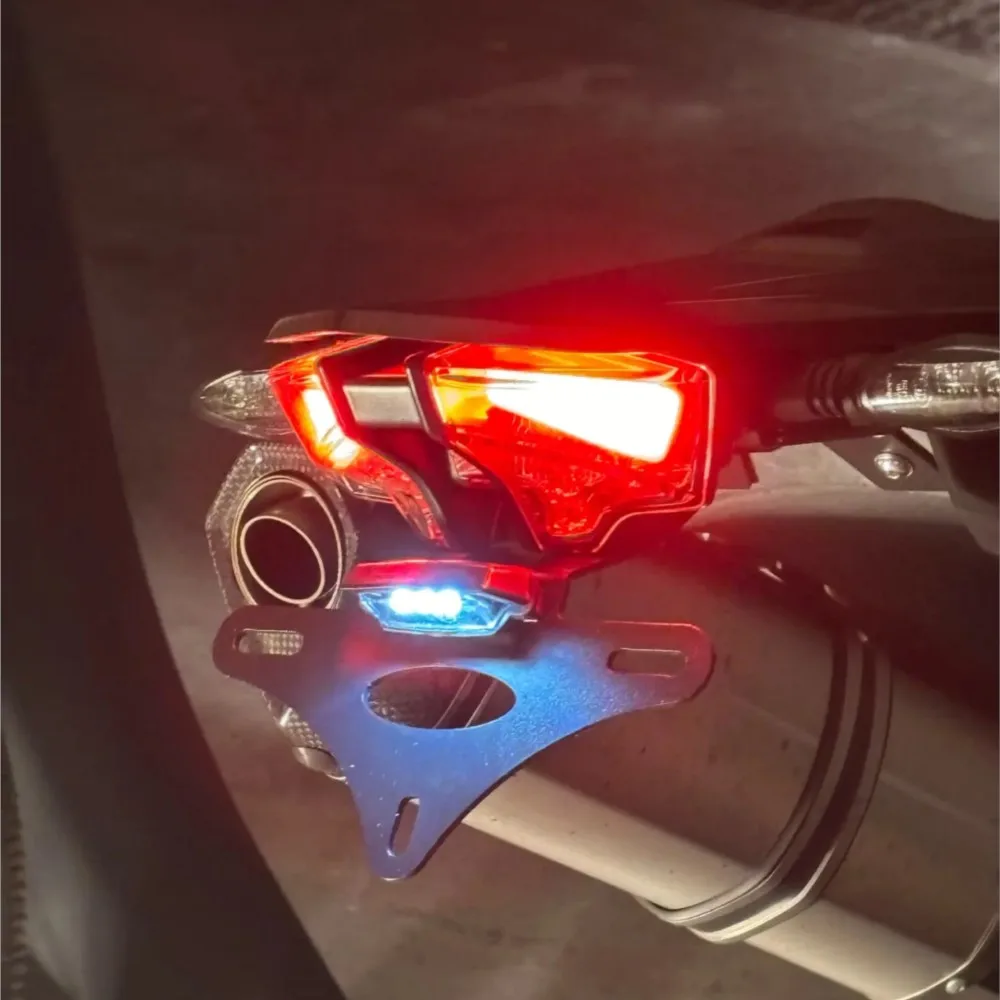 

Задний держатель номерного знака, кронштейн, аккуратный фиксатор крыльев для Husqvarna VitPilen 401 SvartPilen 401 250 200 125 2018-2024