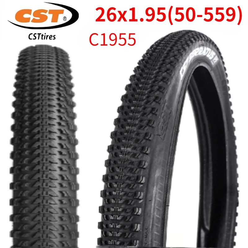 C1955 26X1.95 50-559 CST MOUNTAIN BICYCLE TIRE OF MTB TYRE XC WIRE BEAD EPS 60TPI