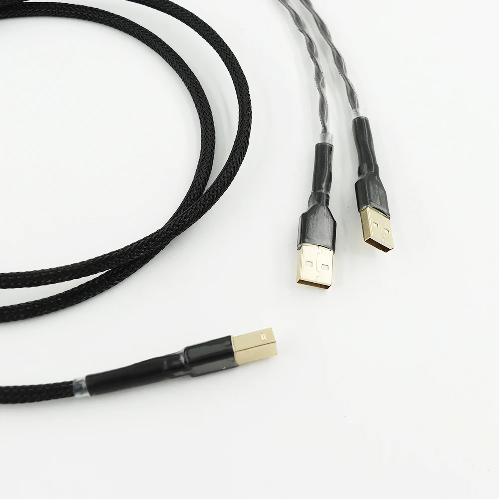 HIFI music ribbon ODIN Odin original leather USB cable USB one point two data cable, power cable version 2.0