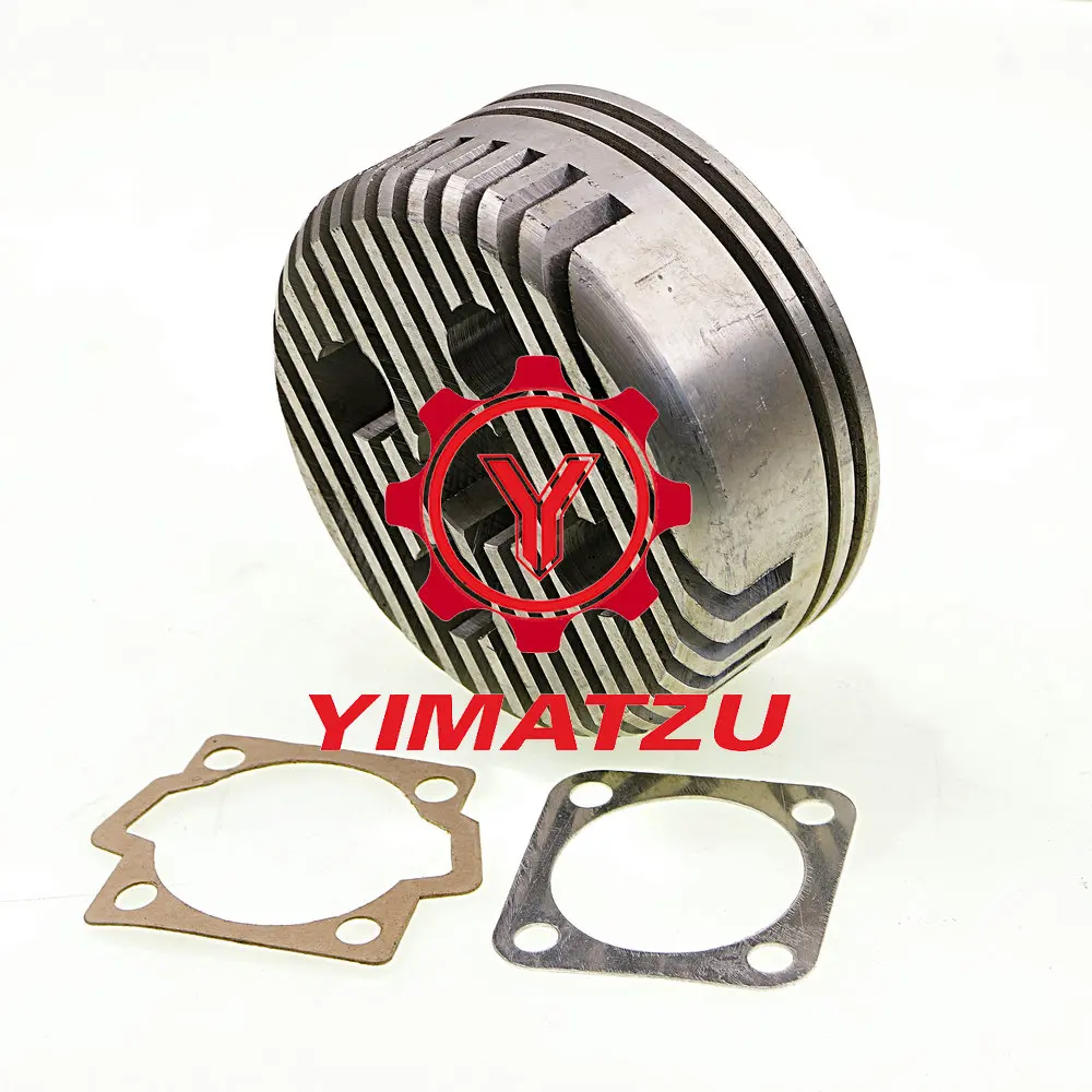 Yimatzu Bicycle Engine Parts F80 80CC Modified All-aluminum CNC Cylinder Head to Improve Heat Dissipation and Increase Power