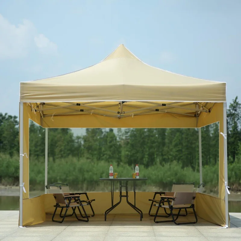 Parasols, outdoor commercial stalls, tents, four-legged sun umbrellas, large camping canopies, cloth telescopic folding canopies