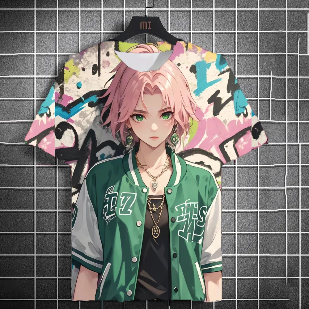 Modna koszulka męska 3D z moty – Street Fashion Anime recenzja i cena