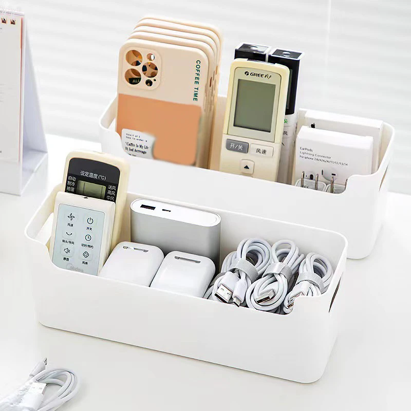 Wall Mounted Storage Boxes No-Punch Remote Control Key Underwear Socks Organizer for Bathroom Kitchen Closet Storage Box