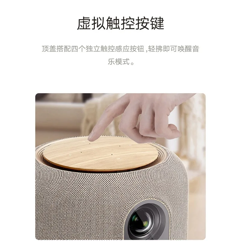 4K LED Gaming Projector 2500 ANSI 64GB 120Hz 12ms MEMC HDR10 Portable Home Theater Beamer