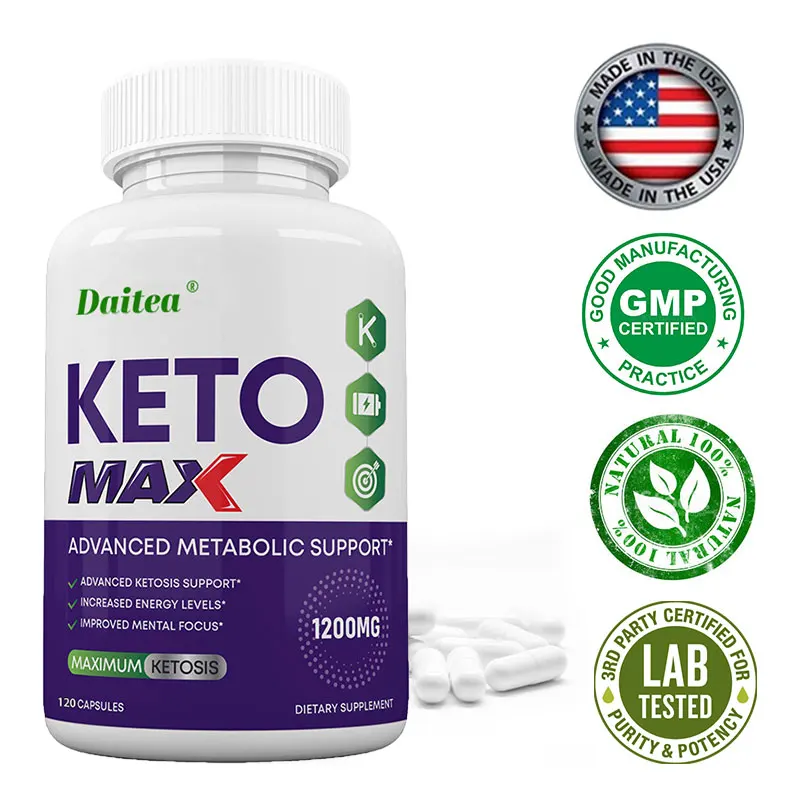 Ketogenic Fat Burning Capsules Promote Muscle Growth, Support Metabolism, Detoxify and Cleanse, and Help with Body Management