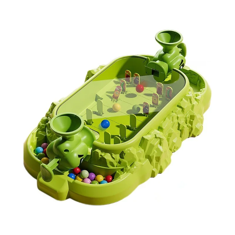 آلة الكرة والدبابيس الخضار للأطفال، لعبة معركة لاعبين، لعبة تفاعلية بين الوالدين والطفل كهدية عيد ميلاد للحفلات العائلية #4