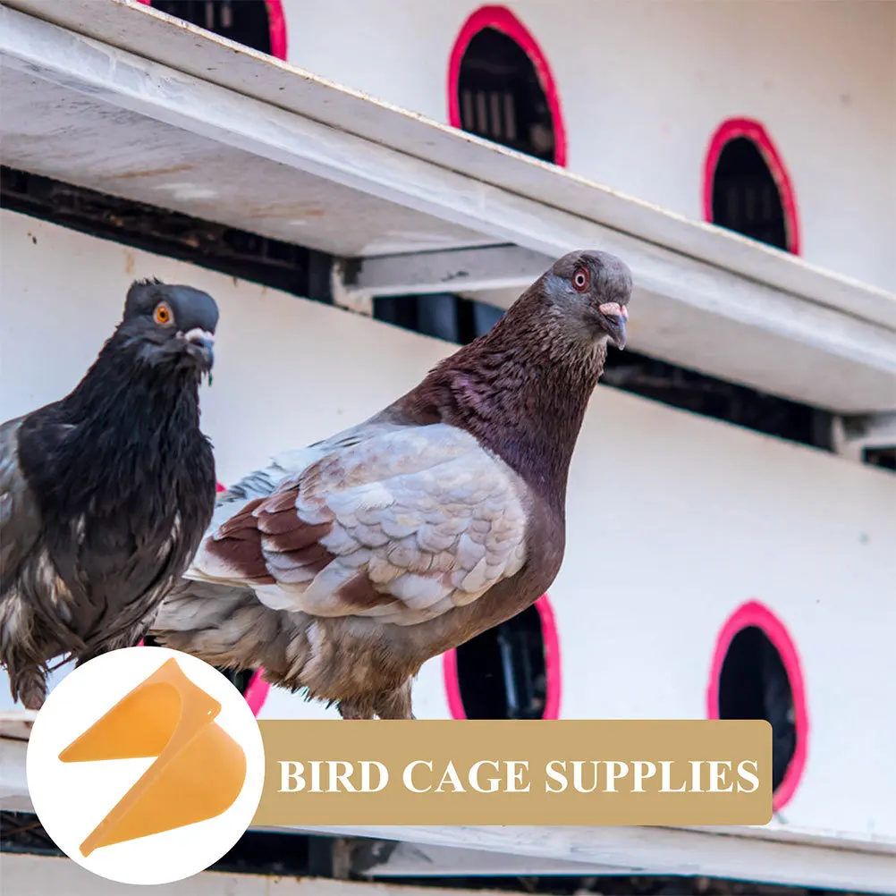 

8Pcs Plastic Inlet for Pigeon Way Entrance Trap Door European Design Racing Pigeon Cage Accessory Dove Entrance Door