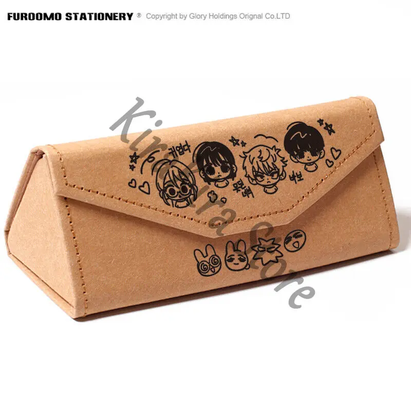 

Anime Glasses Case Alien Stage Cosplay Kraft Paper Mizi Sua Till Ivan Hyuna Writing Cases Storage Box School Supplies Gifts