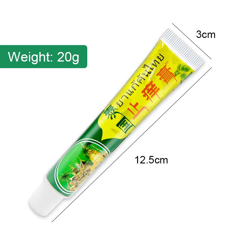 1Pcs Herbal Psoriasis Cream Eczema Dermatitis Chinese Ointment Works Perfect For All Kinds Of Skin Problems Body Care Cream S074